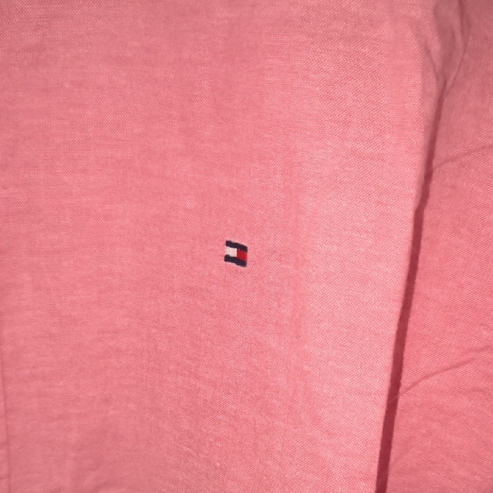 Tommy Hilfiger | Men's Casual Pink Shirt - Picture 5 of 7